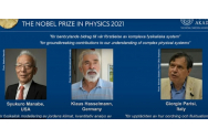 Cercetătorii Syukuro Manabe, Klaus Hasselmann şi Giorgio Parisi, câștigătorii Premiului Nobel pentru fizică pe anul 2021