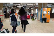 O adolescentă s-a aruncat în fața metroului