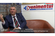 (VIDEO) Interviul ZILEI - Ionică Ciobanu, șeful Serviciului Asociațiilor de Proprietari din cadrul Primăriei Iași