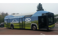 Autobuz cu hidrogen, în teste pe străzile Iaşului
