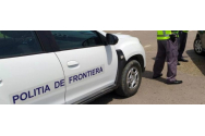 Şoferul unui autoturism încărcat cu ţigări de contrabandă, răsturnat după ce a fost urmărit de poliţiştii de frontieră