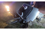 Măcel pe o șosea din Botoșani - Doi tineri au murit într-un accident rutier și alte trei persoane au fost rănite