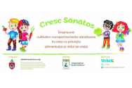 Lansarea proiectului: ”Cresc Sănătos!”, finanțat de Primăria Municipiului Iași