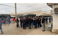 Şoferii de autobuze din Iași continuă protestul 