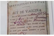 Cum arată un act de vaccinare emis în urmă cu 145 de ani