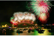 Foc cu șase tone de artificii la Sydney