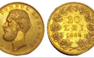   Monedă românească veche, estimată la 100.000 de lei