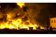 Un incendiu DEVASTATOR a distrus o gospodărie din județul Neamț