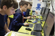 Concurs de roboți la Liceul de Informatică
