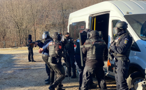 Jandarmii şi carabinierii s-au antrenat, împreună, la Iaşi