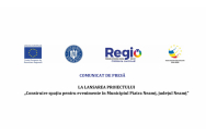 Construire spaţiu pentru evenimente în Municipiul Piatra Neamţ, judeţul Neamţ – Comunicat de presă la lansarea proiectului