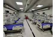 Spitalul mobil COVID de la Lețcani primește din nou pacienți