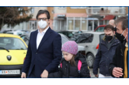 Președintele Macedoniei de Nord a condus la școală o fetiță cu Sindrom Down. Micuța fusese discriminată la școală