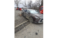 Accident la Secuieni. Un autoturism din Ucraina s-a ciocnit cu unul din Italia