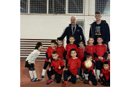 Ştefan Târnovanu, sesiune de autografe şi fotografii cu micuţii fotbalişti ai lui Benone Dohot
