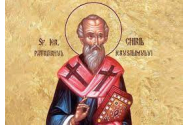 Calendar ortodox 2022, 18 martie. Sfinții zilei. Sfântul Ierarh Chiril, episcopul Ierusalimului