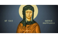Calendar Ortodox 1 aprilie. Sfânta Cuvioasa Maria Egipteanca