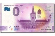 Lansarea Bancnotei Suvenir de zero Euro cu imaginea Palatului Culturii din Iași
