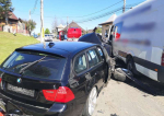 Cinci răniți într-un accident rutier la Câmpulung Moldovenesc