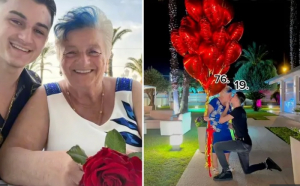 Un italian de 19 ani și-a cerut în căsătorie iubita de 76 de ani: 