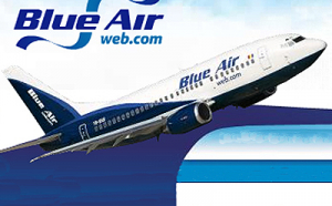Blue Air a suspendat 20 de curse aeriene până în luna octombrie
