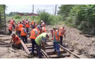 Se redeschide calea ferată de la Galați. În scurt timp vor fi aduse cereale din Ucraina
