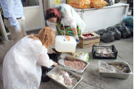Alimente păstrate în condiții insalubre, în magazinele din Iași