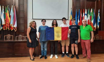 Elevul Daniel Hanganu de la Colegiul Național Iași a obținut medalia de aur la Olimpiada Internațională de Geografie de la Paris