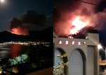 Incendiu puternic în Thassos. Turiștii se tem pentru viețile lor