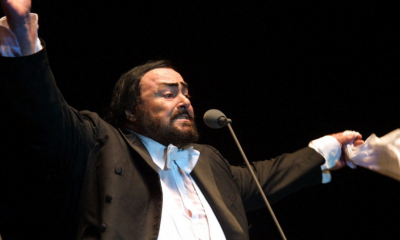 Luciano Pavarotti a primit o stea pe Aleea Celebrităților din Hollywood