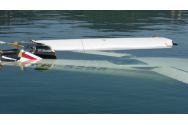 Un avion s-a prăbușit în lacul Colibița. Pilotul a murit
