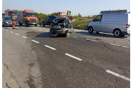 Accident grav cu 5 victime, la Bacău. Au fost implicate 3 mașini
