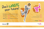  Don`t waste your future – Pregătește-te de școală la Palas, reciclând și câștigând premii care te reprezintă!