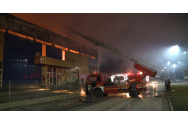 Incendiu într-un mall din Arad