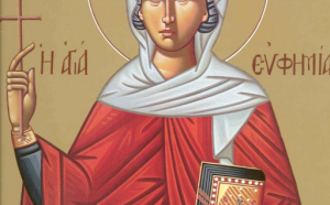 Calendar ortodox, 16 septembrie. Sfânta Mare Muceniţă Eufimia