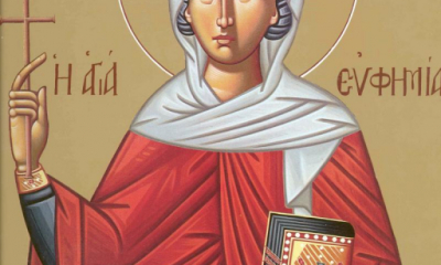 Calendar ortodox, 16 septembrie. Sfânta Mare Muceniţă Eufimia