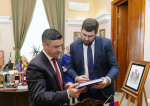 Ambasadorul Serbiei, vizită la Palatul Roznovanu şi la UAIC!