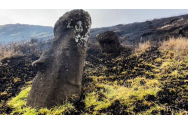 Statuile de pe Insula Paștelui, distruse de un incendiu