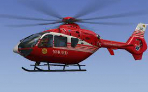 Accident grav la Roman. Șoferul a fost adus cu elicopterul SMURD la Iași
