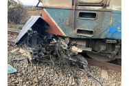 Dezastru fevoriar la Sascut! Un șofer a fost strivit de un tren