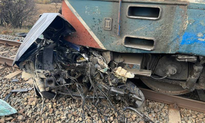 Dezastru fevoriar la Sascut! Un șofer a fost strivit de un tren