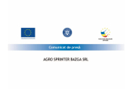 SC AGRO SPRINTER BAZGA SRL – lansarea proiectul cu titlul ” Granturi pentru capital de lucru acordate entităților din domeniul agroalimentar M2-AGRI-2100”
