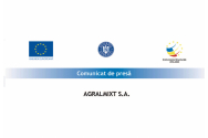 AGRALMIXT S.A.– Anunț lansare a proiectului: GRANT PENTRU CAPITAL DE LUCRU AGRI-FOOD - 412