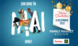 Family Market Bucium – marea deschidere are loc pe 8 decembrie