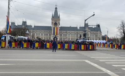 GALERIE FOTO - Ziua Națională a României. Paradă militară și depuneri de coroane
