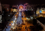 GALERIE FOTO: Primăria Iași a aprins de Ziua Națională luminile de sărbători în centrul orașului 