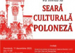 Seară culturală poloneză la Palatul Culturii