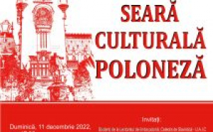 Seară culturală poloneză la Palatul Culturii