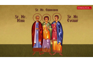 Calendar ortodox 10 decembrie 2022. Sfinții Mucenici Mina, Ermoghen și Eugraf