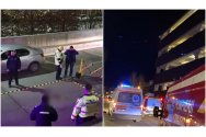 Un tânăr de 17 ani s-a aruncat de la etajul 5 al parcării unui mall din Timişoara. A fost transportat la spital în stare gravă